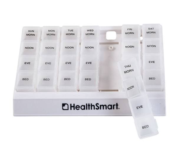 4-a-Day pill holder ,  Pill Planner 1 Week, 4