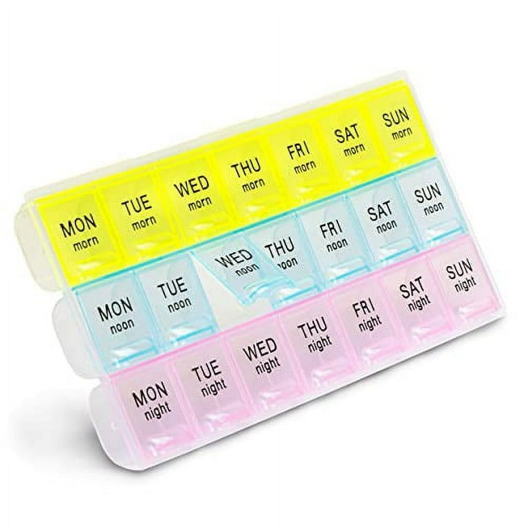 4-a-Day pill holder ,  Pill Planner 1 Week, 2