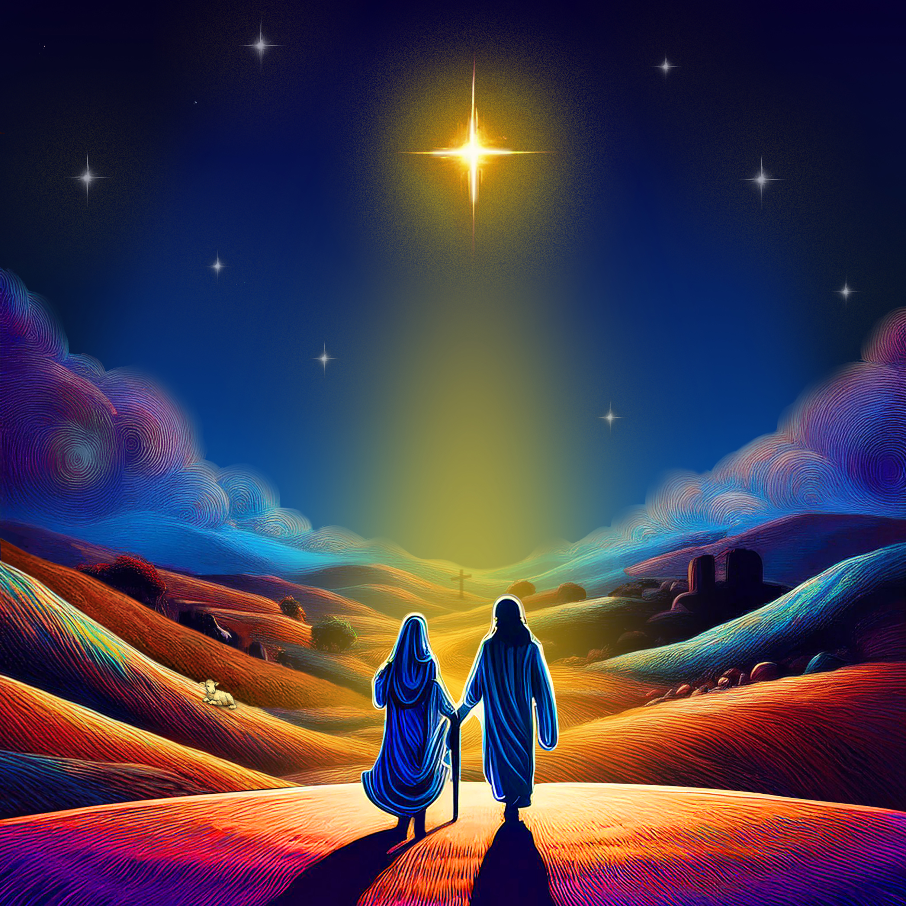 In the manger lies The King (Luke 1)