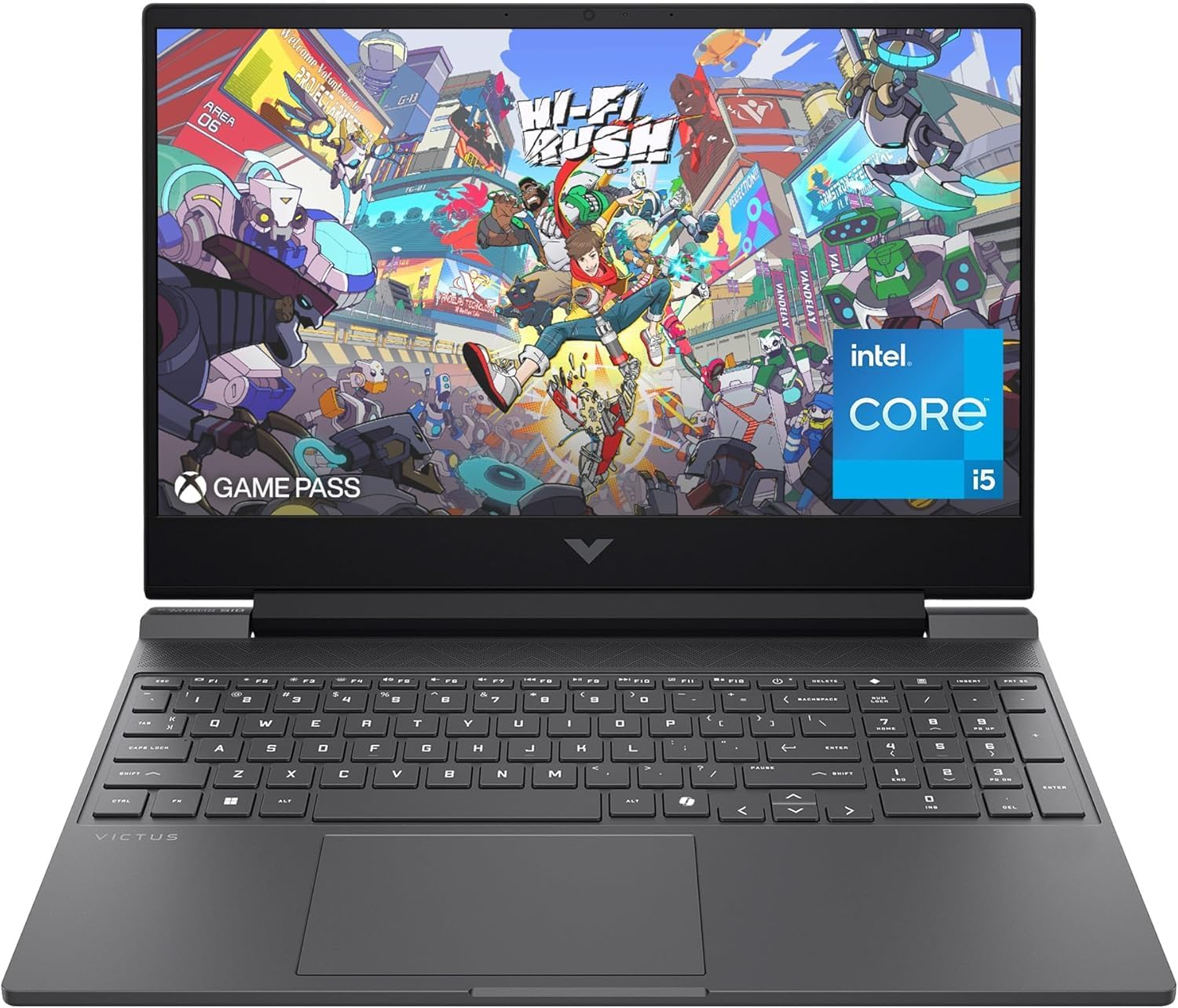 HP Victus 15-fa2035nia Gaming Laptop i5-13420H 8GB 512GB SSD RTX3050 6GB 144Hz – Mica Silver (ENG)