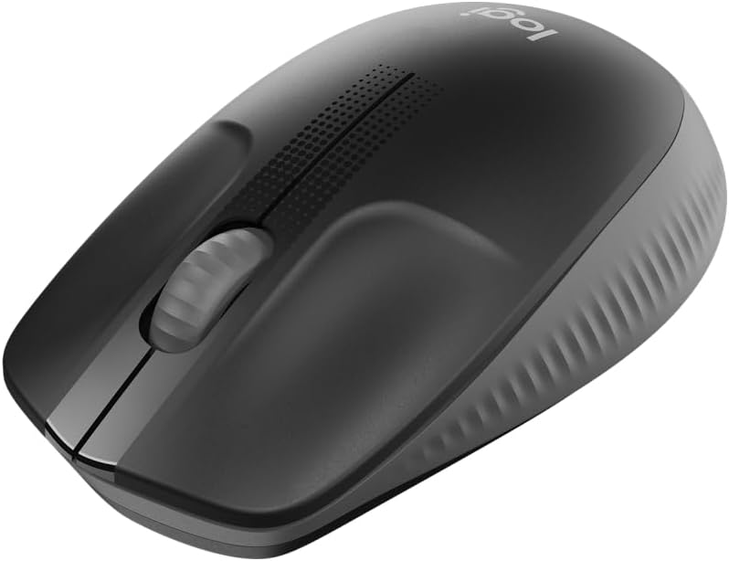 Logitech M190 Wireless Mouse – 2.4 GHz USB, Full-Size