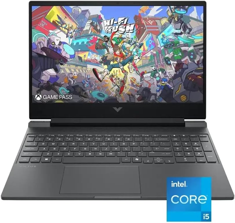 HP Victus 15-fa2035nia Gaming Laptop i5-13420H 8GB 512GB SSD RTX3050 6GB 144Hz – Mica Silver (ENG)