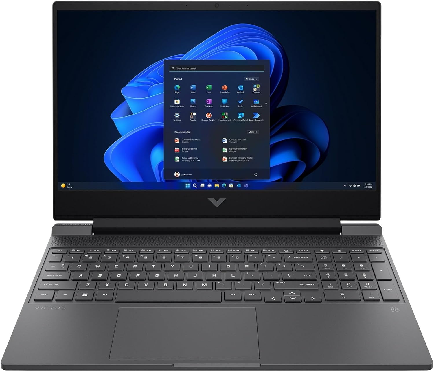 HP Victus 15-fa2013dx Gaming Laptop i5-13420H 8GB 512GB SSD RTX3050 6GB 144Hz – Mica Silver