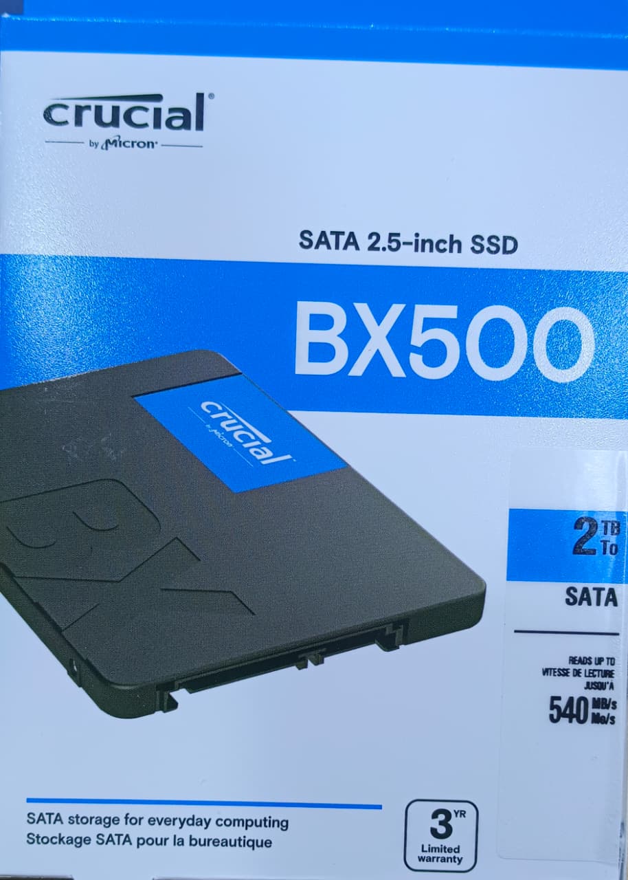 Crucial BX500 2TB 2.5" SATA SSD