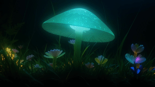 How to Grow Glowing Neon Mushrooms Indoors