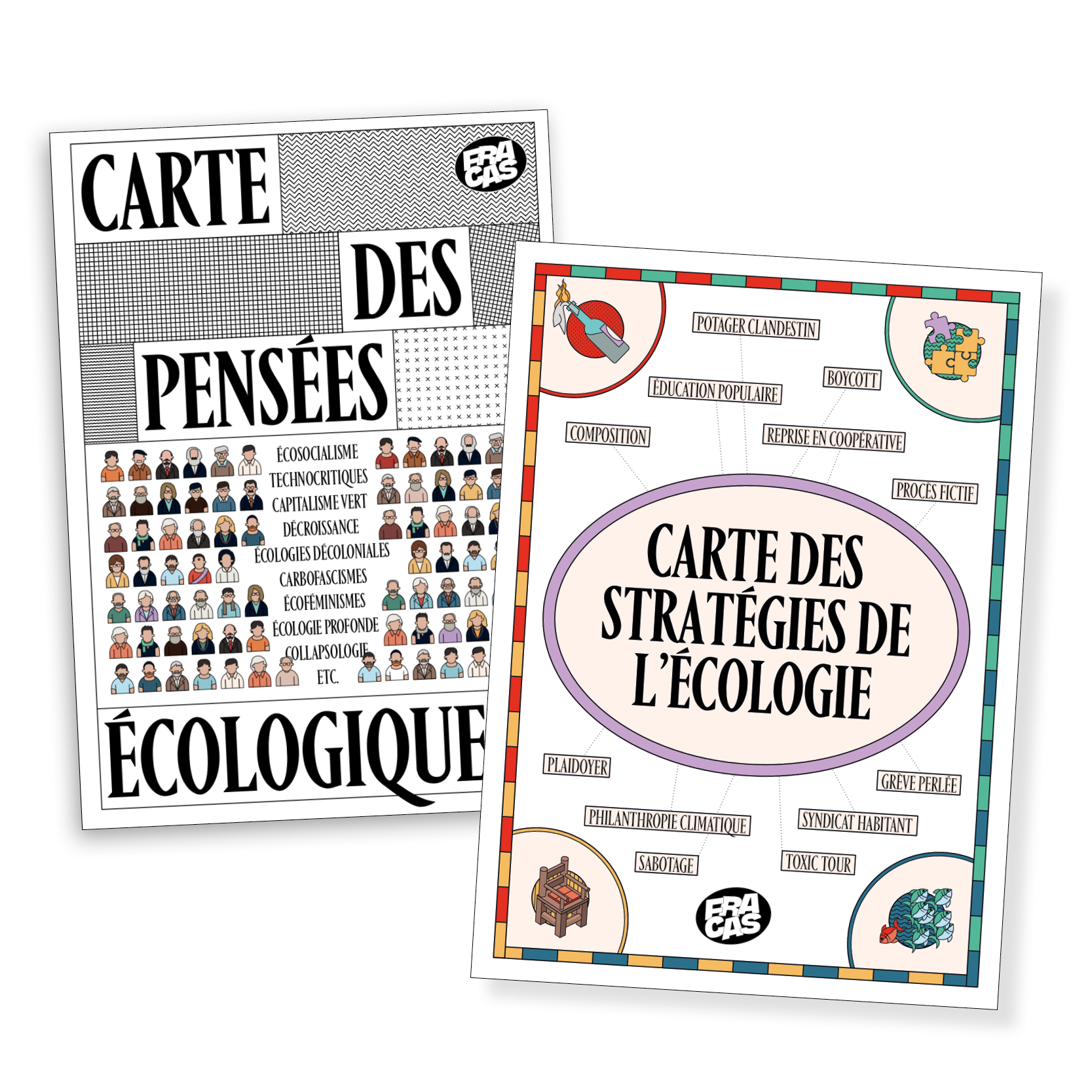 Les deux cartes