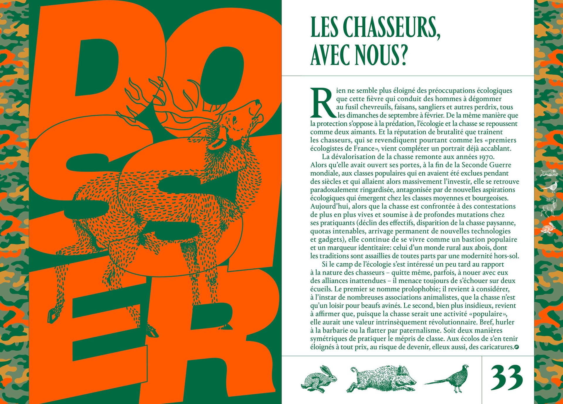 Fracas N3 - Edito dossier Les chasseurs avec nous ? 