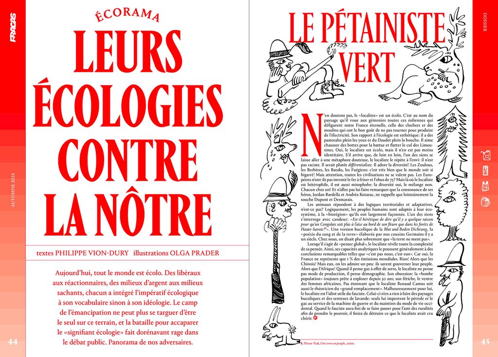 Fracas N°1 : Dossier Leurs écologies contre la nôtre