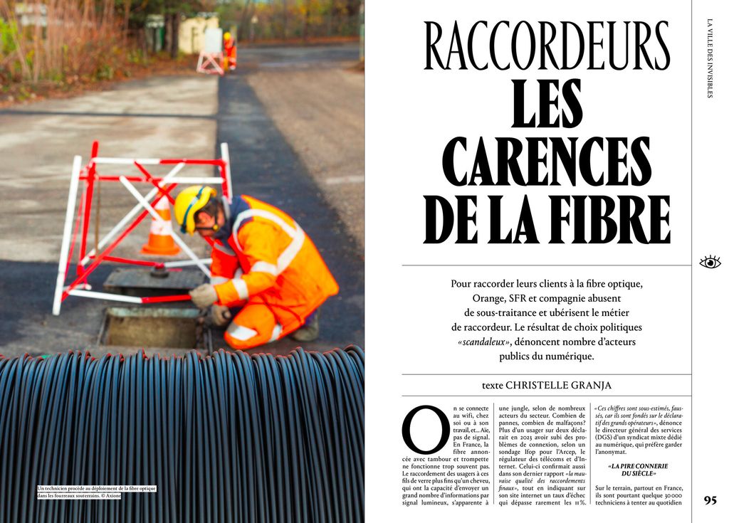 Fracas N4 : Raccordeurs, les carences de la fibre