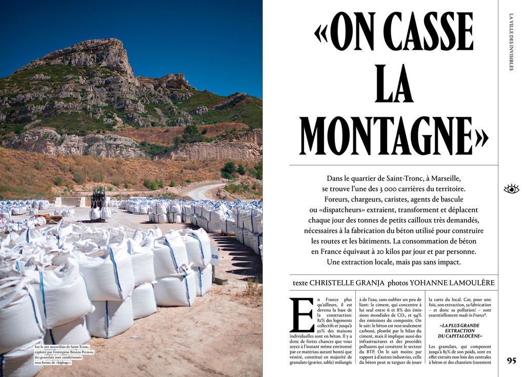 Fracas N5 La ville des invisibles "on casse la montagne"