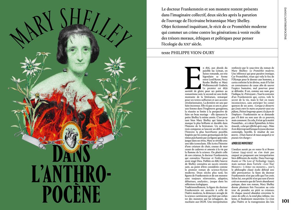 Fracas N4 : Mary Shelley dans l'anthropocène