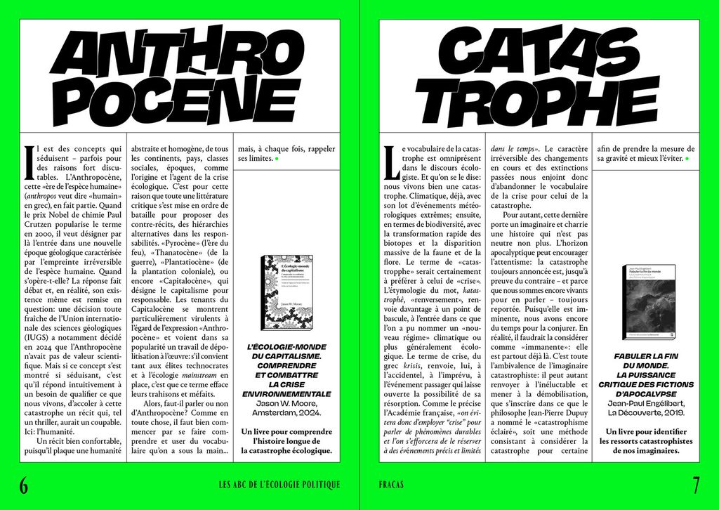 Double page les ABC de l'écologie -1