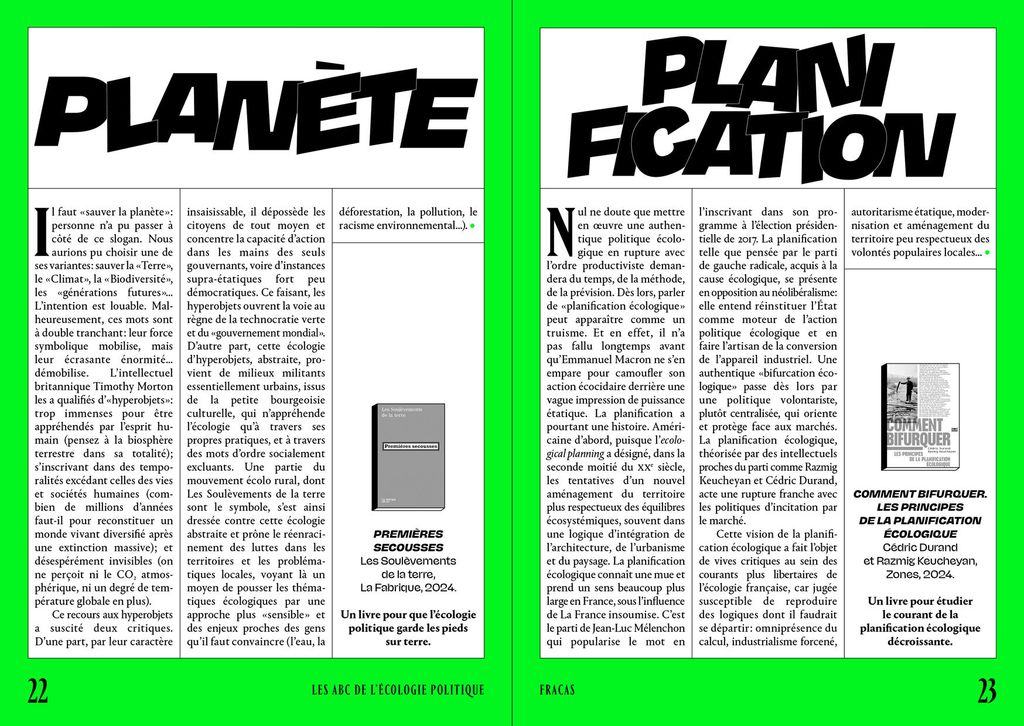Double page les ABC de l'écologie -3