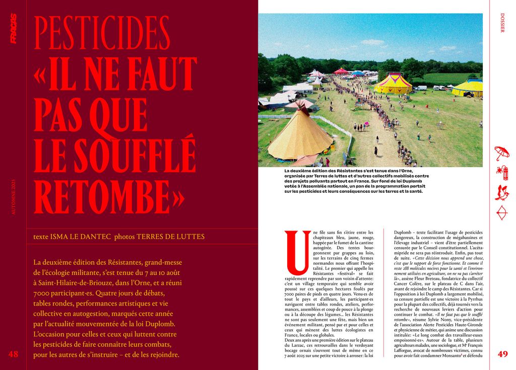 Fracas N5 dossier - pesticides
