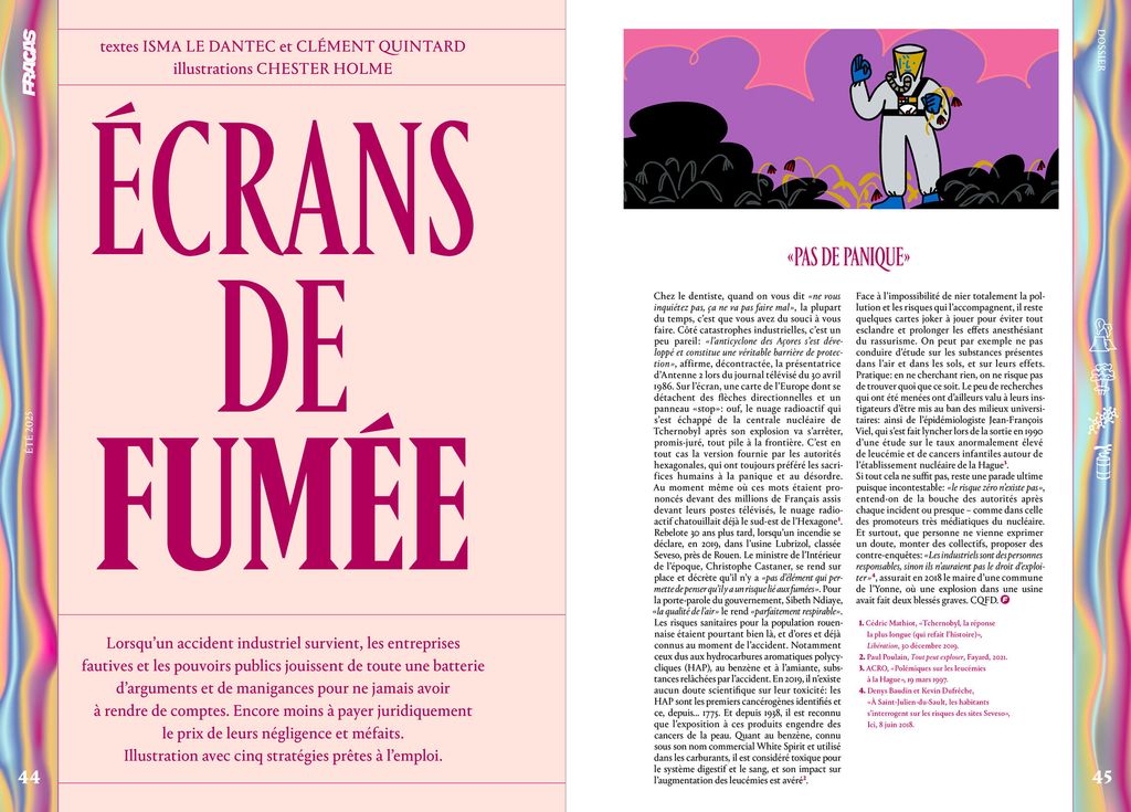 Fracas N°4 Dossier : Écrans de fumée 