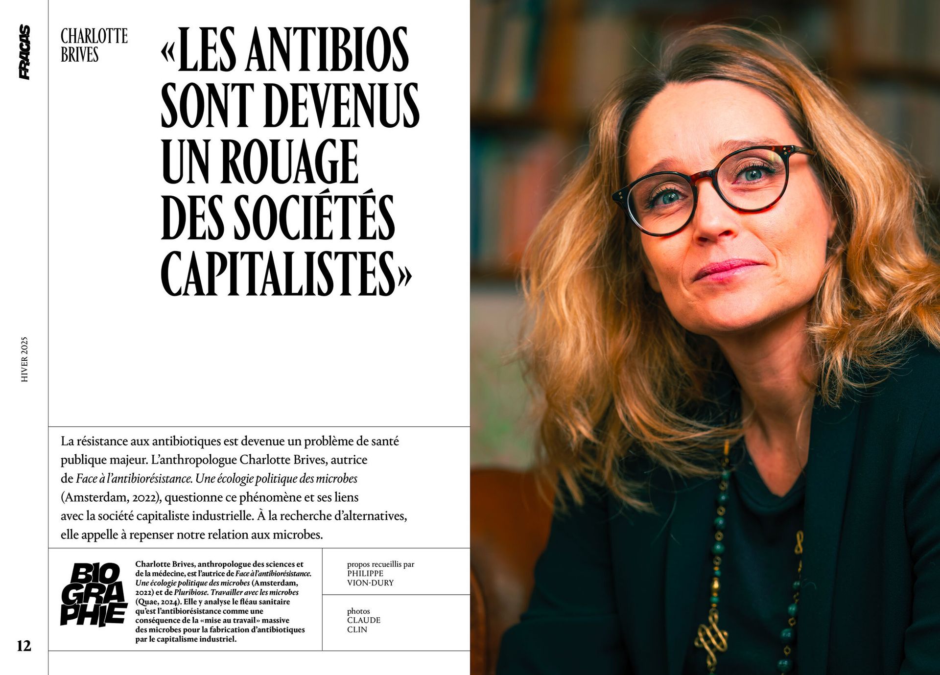 Fracas N2 - Charlotte Brives - Les antibios sont devenus un rouage des sociétés capitalistes