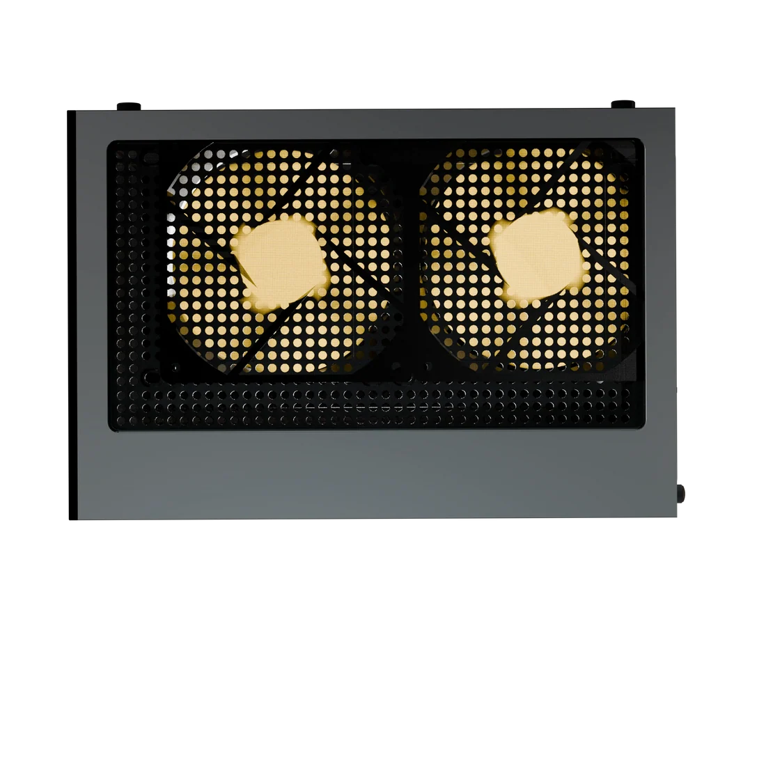 Top I/O panel layout of Boost Enclosure E100 featuring USB 3.0, USB 1.0, and HD Audio ports