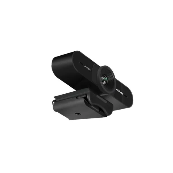 Front angle view of the black A4Tech PK-980HA camera showing its dust-resistant glass auto-focus lens