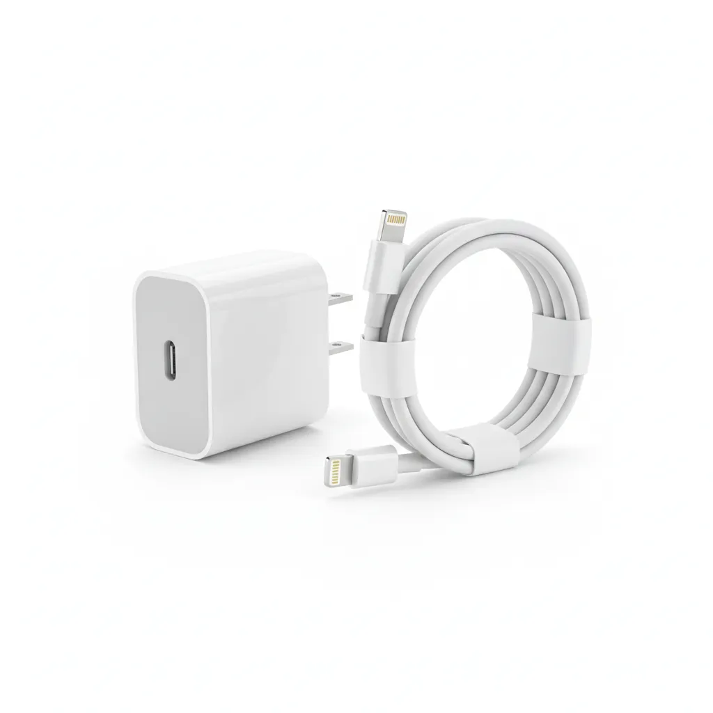 20W USB-C wall adapter charging a smartphone rapidly