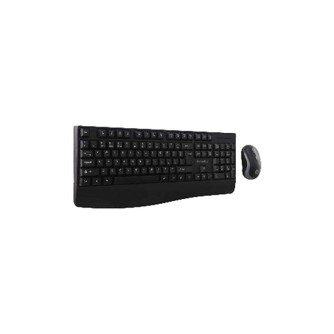 Close-up of silent membrane keys on CoolBell MK 270 wireless keyboard