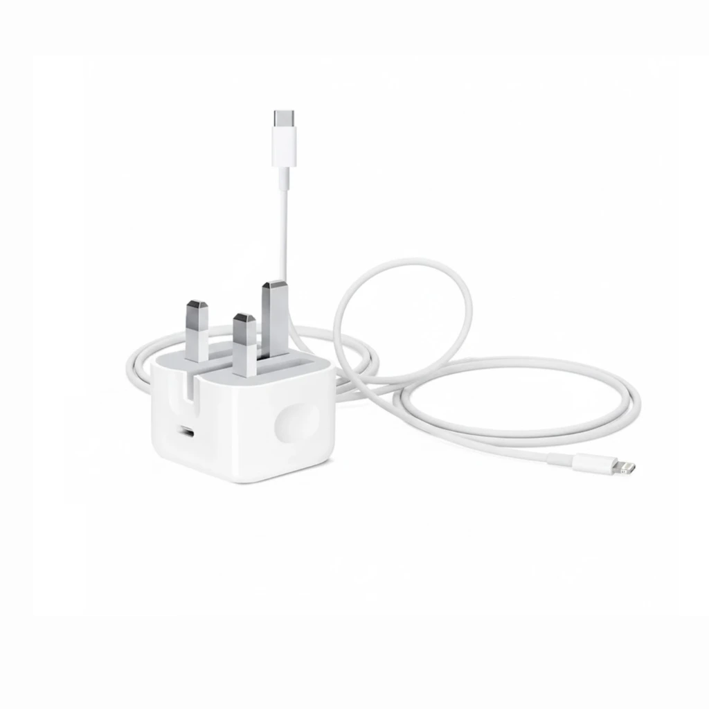 Apple 20W USB-C Power Adapter official retail packaging box