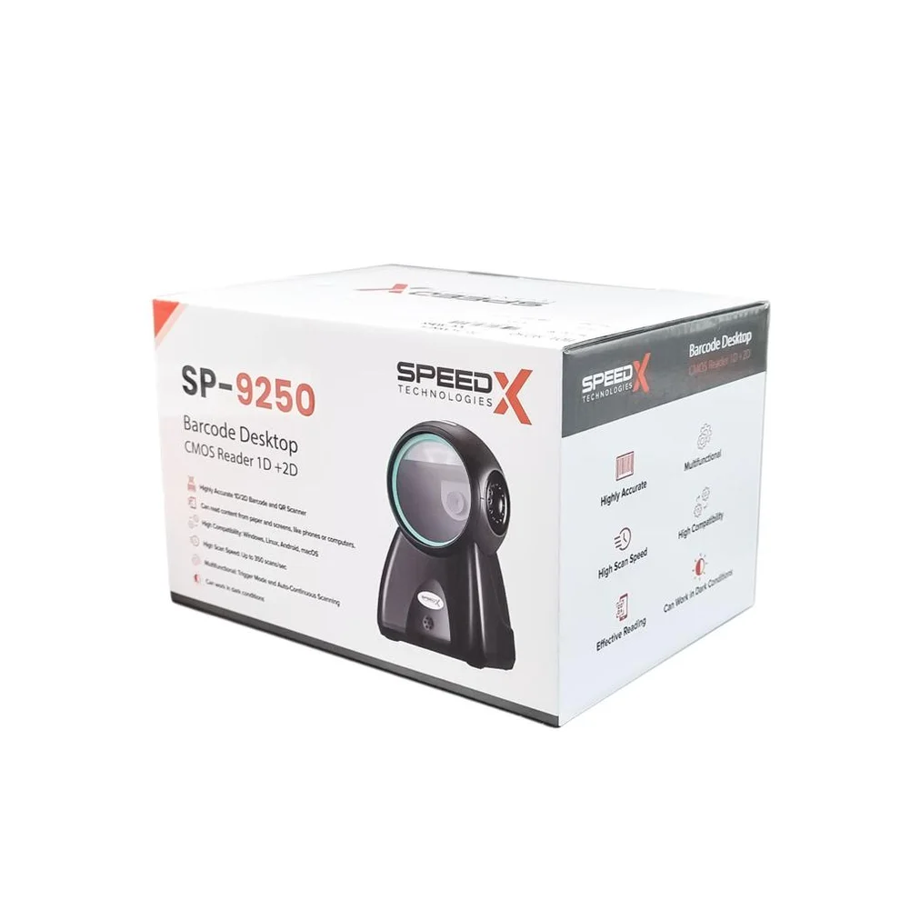 Speed-X HOI-9250 Barcode Image Scanner Reading Mobile Phone QR Code