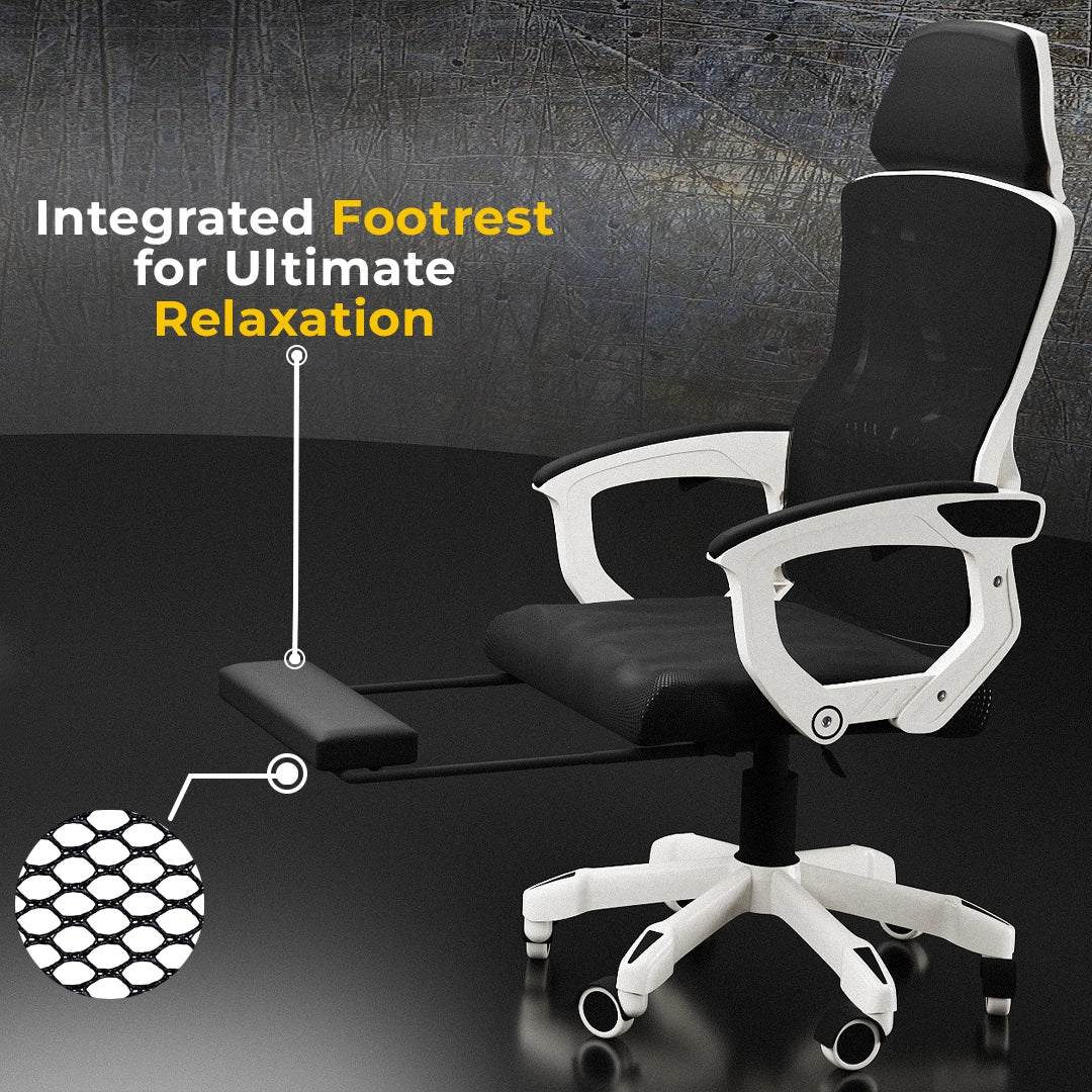 Unboxing items included with Boost Comfort ergonomic chair including base and hardware kit