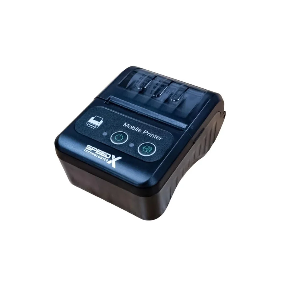 Speed-X BT450M Mini Portable Thermal Receipt Printer Open Paper Roll Bay