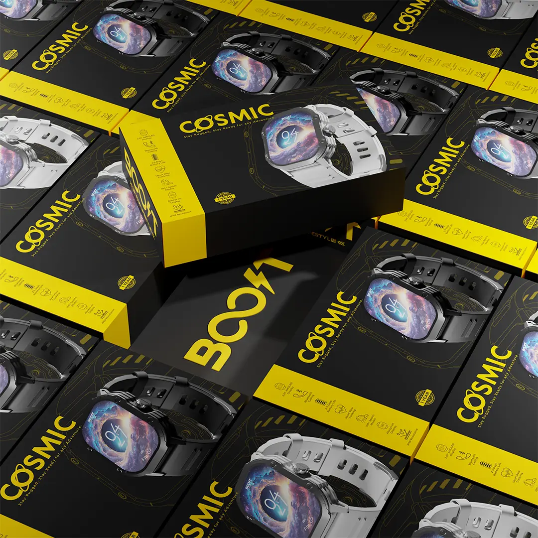 Boost Cosmic Boost Smart Watch in Lightning Silver