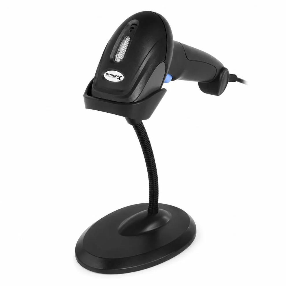 Speed-X 8600 2D Wired CMOS Barcode Scanner Handheld Ergonomic View