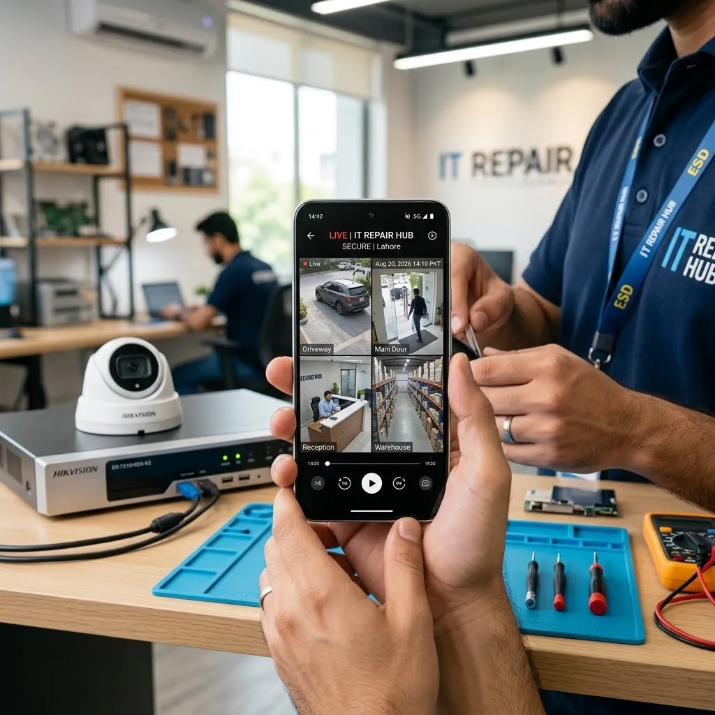 Analog Security Camera Installation