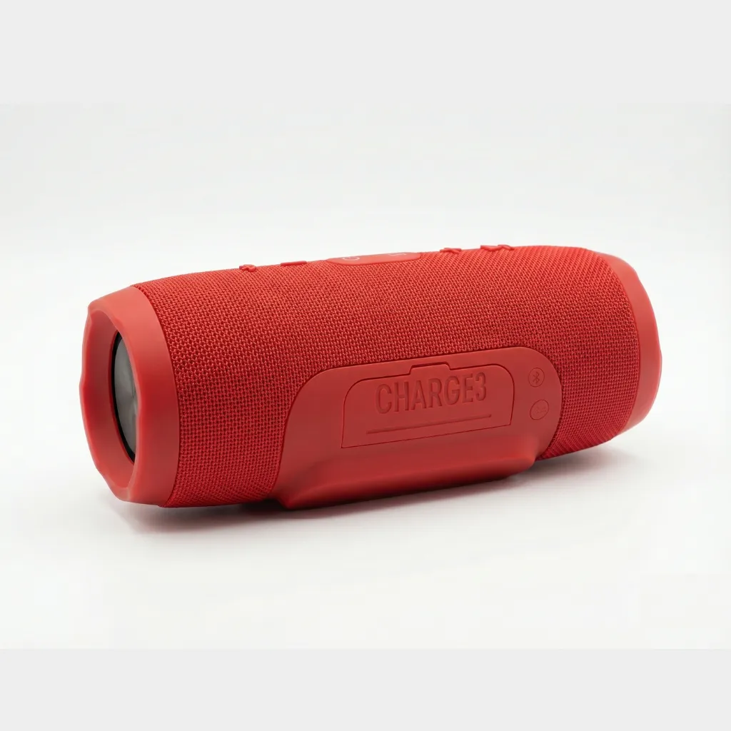 JBL Charge 3+ Black Bluetooth Speaker – Waterproof Design