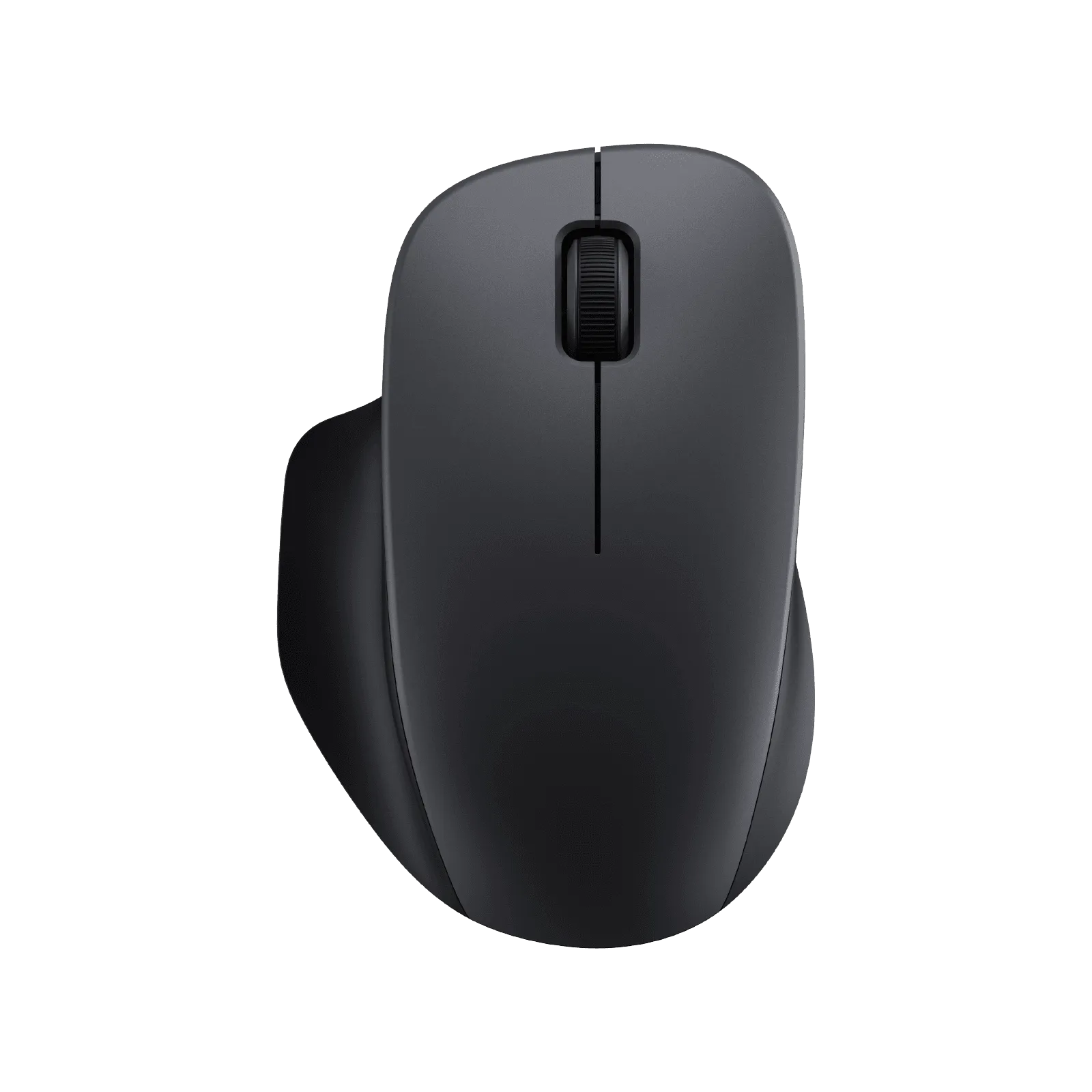 Side view showing thumb support contour on ergonomic Xiaomi Wireless Mouse