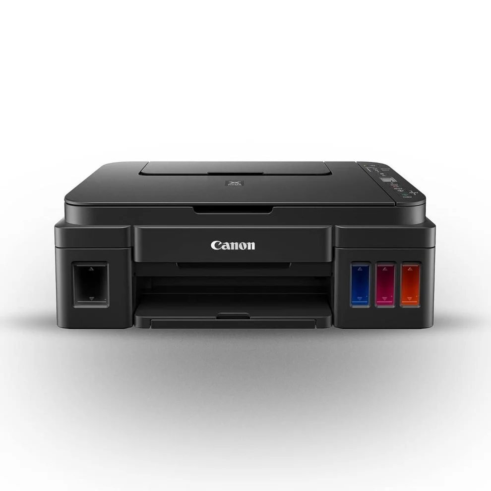 Canon PIXMA G3010 Wireless All-in-One Ink Tank Printer Front View
