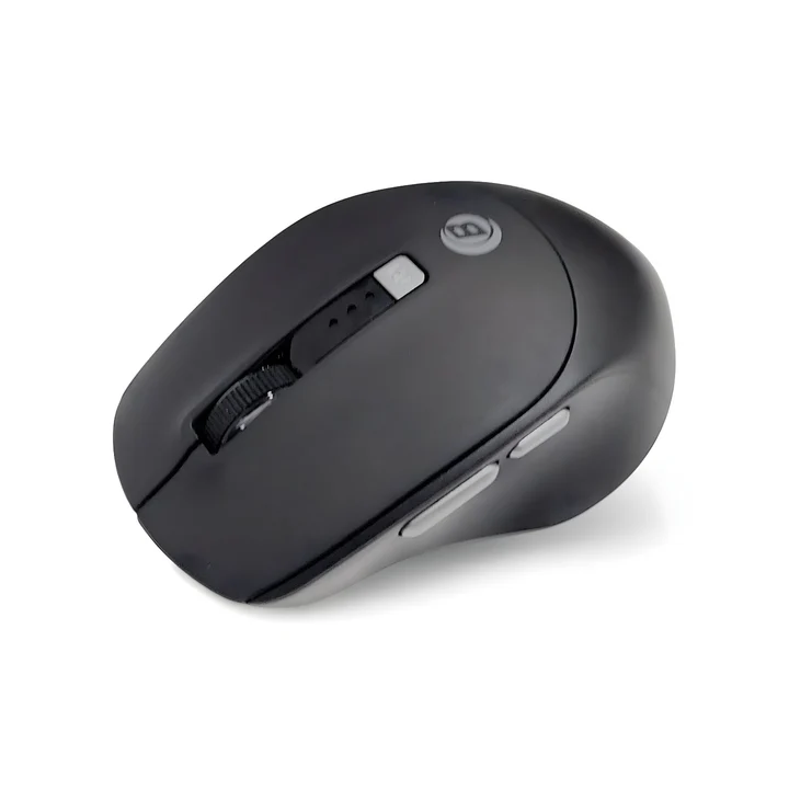 Top view of CoolBell Swift Sense Pro WB-M100 Mouse highlighting 6-button layout and scroll wheel