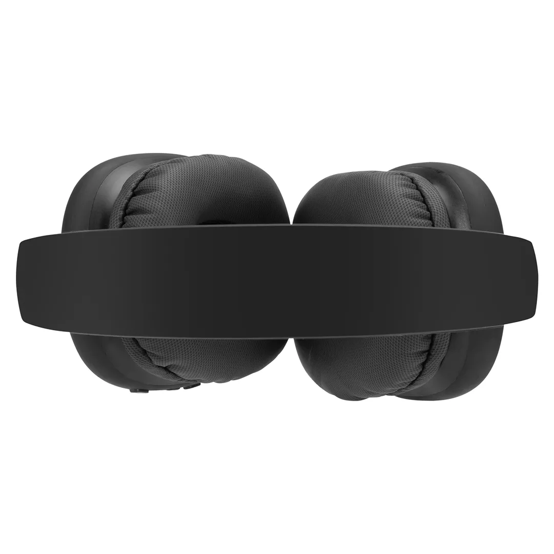Close-up view of earcup dynamic drivers on Boost Pulse Bluetooth Earphones