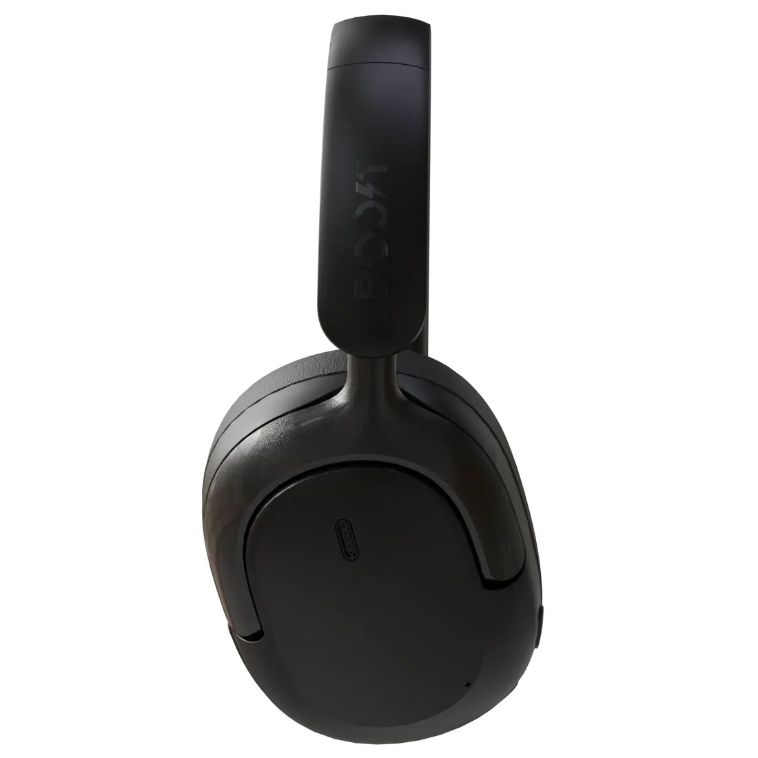 Side profile showing headband adjustment mechanism and sleek finish