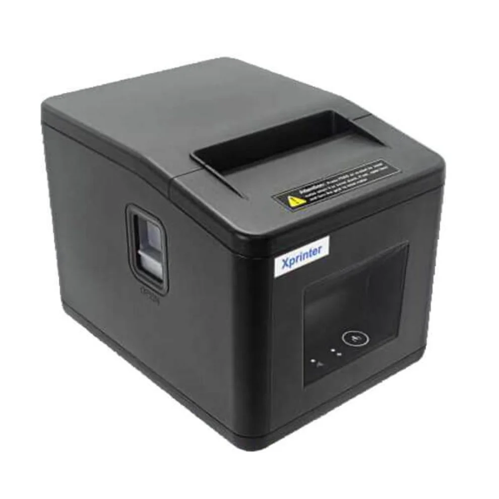 XPrinter XP-Q805K 80mm Thermal Receipt Printer Auto Cutter Bay and Paper Output Slot