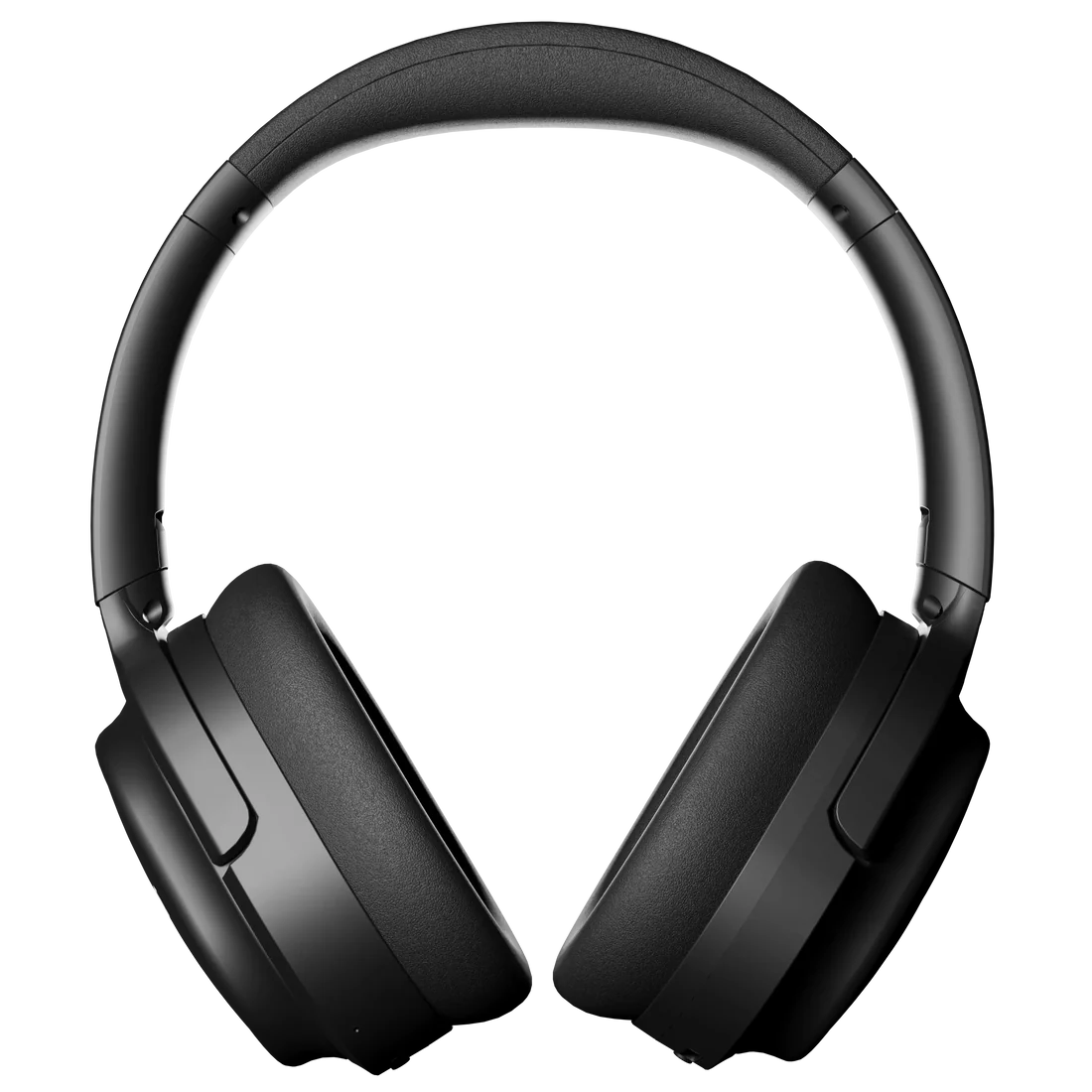 Boost Wave Black Bluetooth headset showing Type-C charging port detail