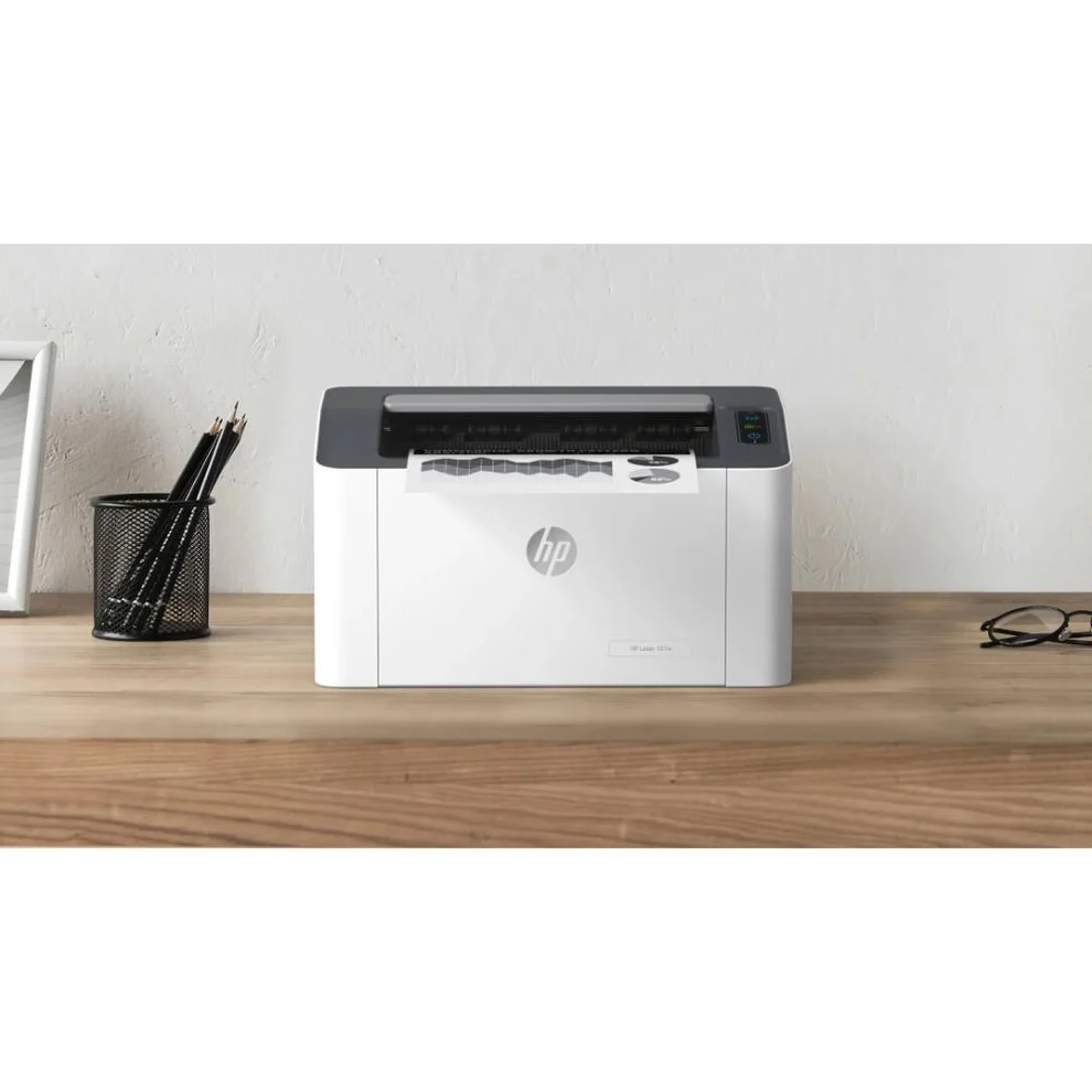 HP Laser 108a Rear Port Interface and USB Connection