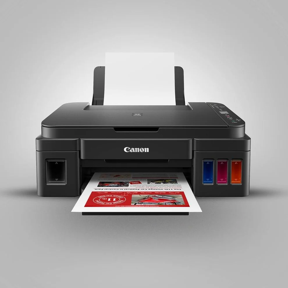 Refillable Ink Reservoir System of Canon PIXMA G3010 Printer
