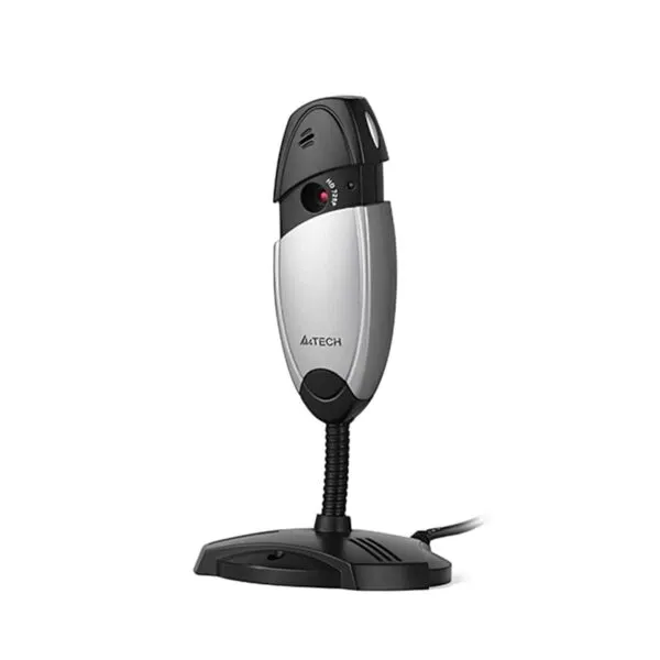 Adjustable mounting clip on an A4Tech HD video calling camera