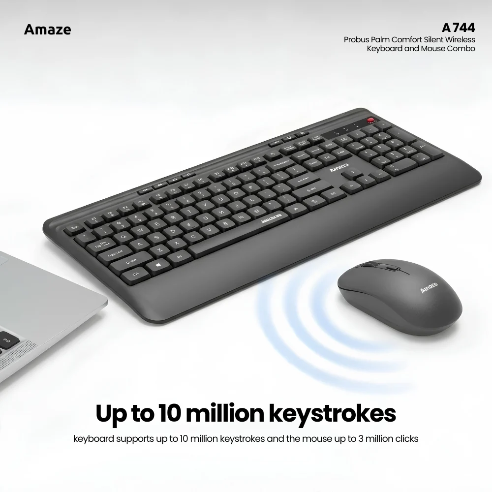 Micro-soldering replacement silent switches on an ergonomic 6D wireless mouse.