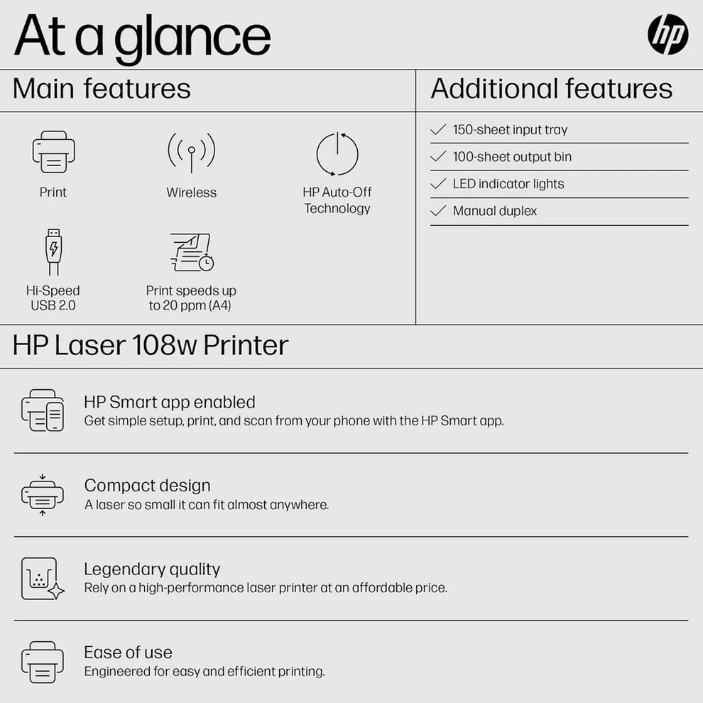 HP 110A Black Original Laser Toner Cartridge Installation