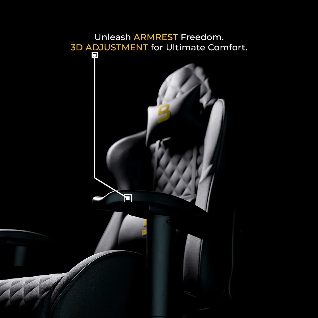 Unboxing items included with Boost Synergy Black chair including lumbar cushion and tool kit