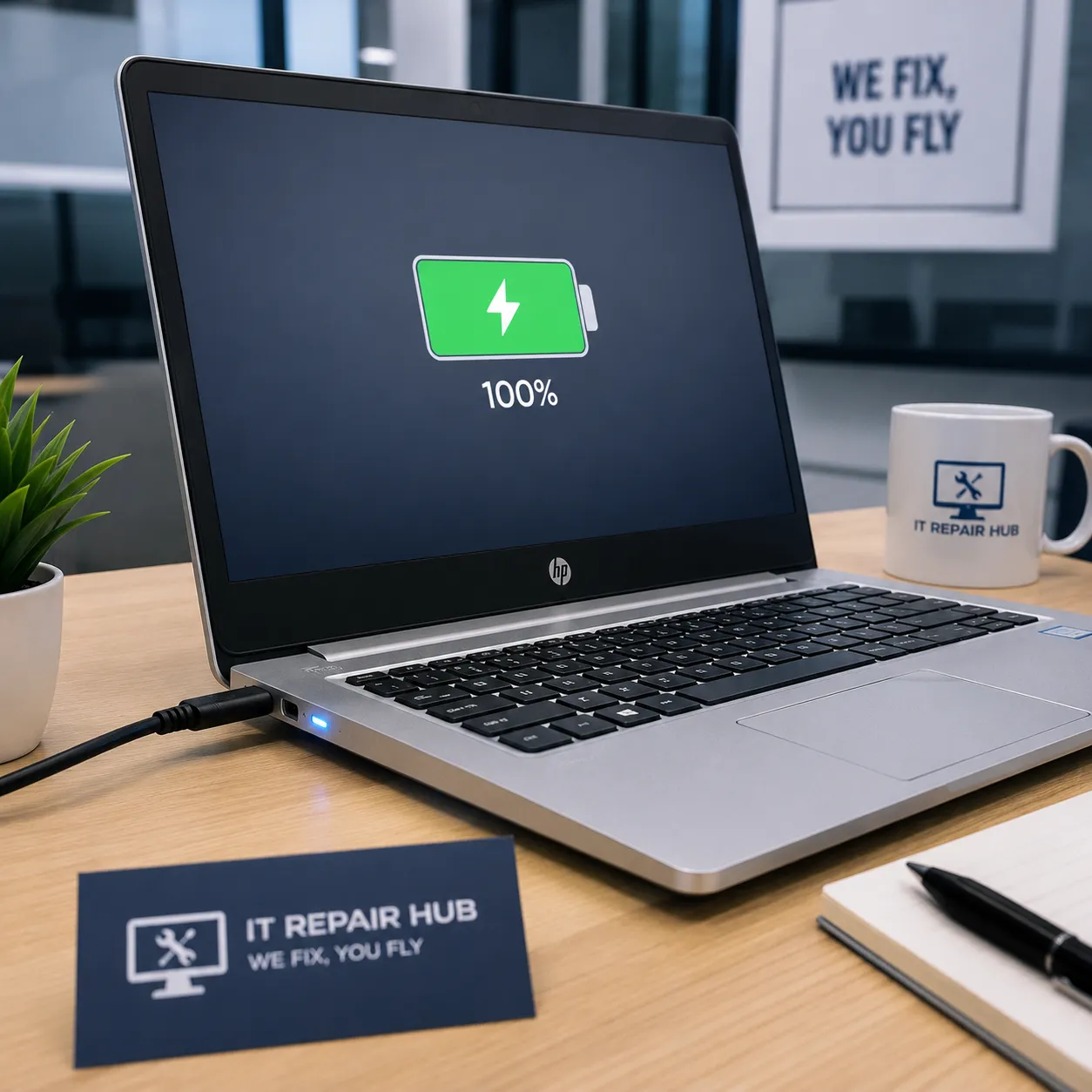 Laptop Charging stop ho gayi hai? IT Repair Hub Lahore offers expert DC jack, USB-C PD