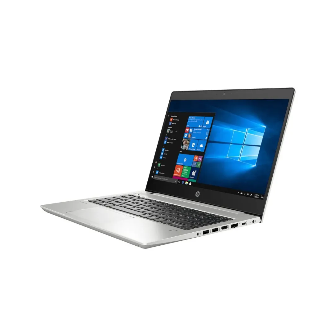 Laptop keyboard deck highlighting biometric fingerprint reader security feature