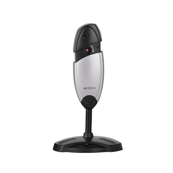 A4Tech PK-635P 720P HD webcam displayed on a sleek desktop monitor for online meetings