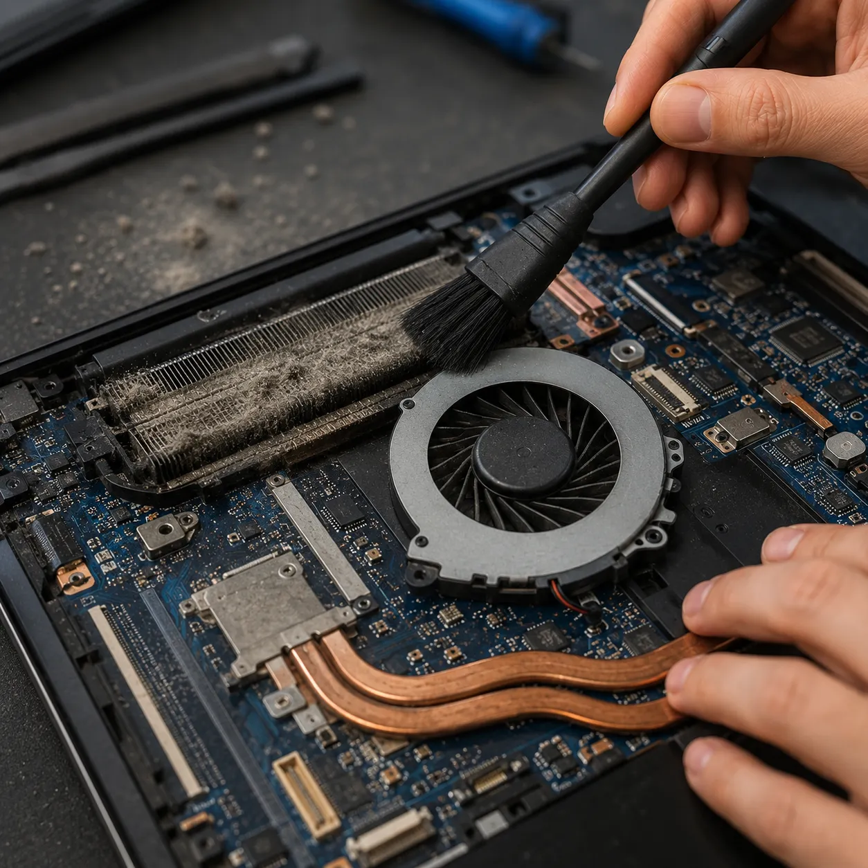 Professional Laptop Fan Replacement & Diagnostic Service
