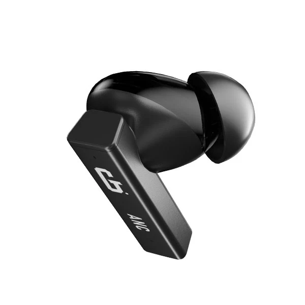 GPOD ELITE PRO earbuds placed next to charging case highlighting IPX4 water resistance